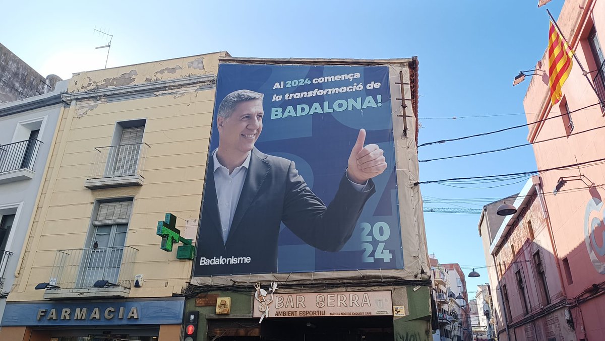 La formació <a href="/GuanyemBDN/">Guanyem Badalona</a> denuncia el Partit Popular de #Badalona per incompliment publicitari per la pancarta d'Albiol ubicada a la plaça de la Vila
🗞️ bdncom.cat/notice/guanyem… #Badalona