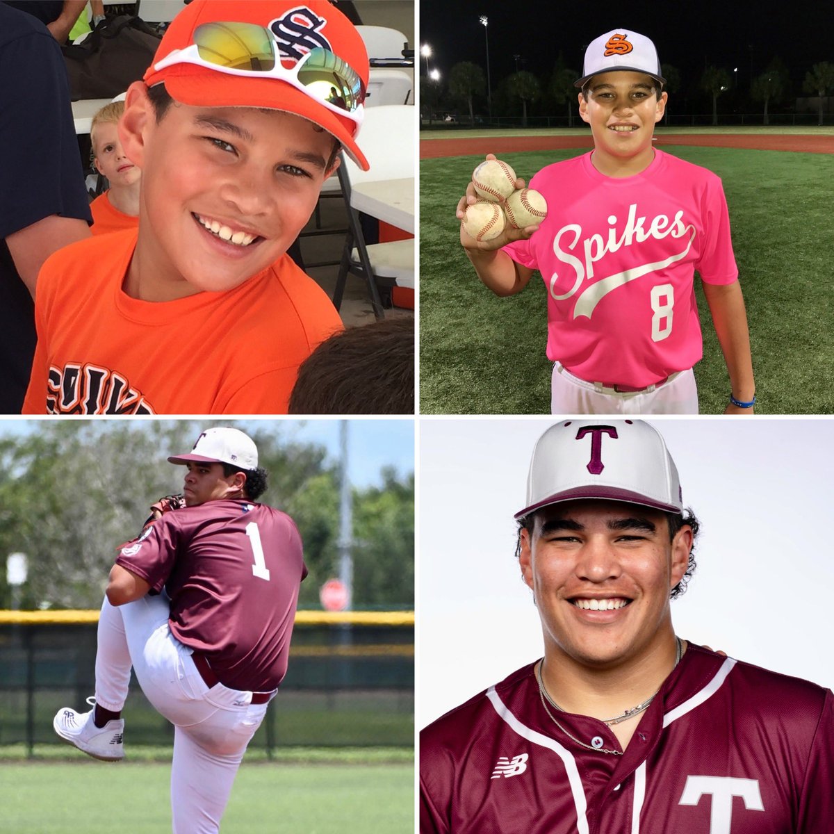 Should’ve known you’d be a monster when you were palming 3 baseballs at 10 years old 😂.  

Happy Birthday <a href="/MasonMurphy25/">_masonmurphy_</a>, very proud of the man you’ve become!