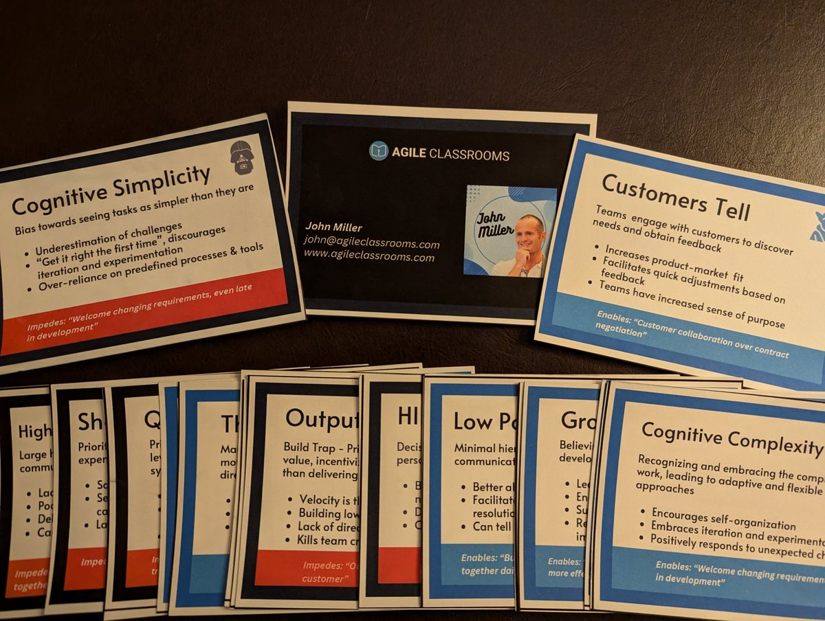 Excellent session discussing dark and bright agile with <a href="/agileschools/">John Miller</a>. Lots of tangible learnings to try with your teams! <a href="/AgileAlliance/">Agile Alliance</a> #Agile2024