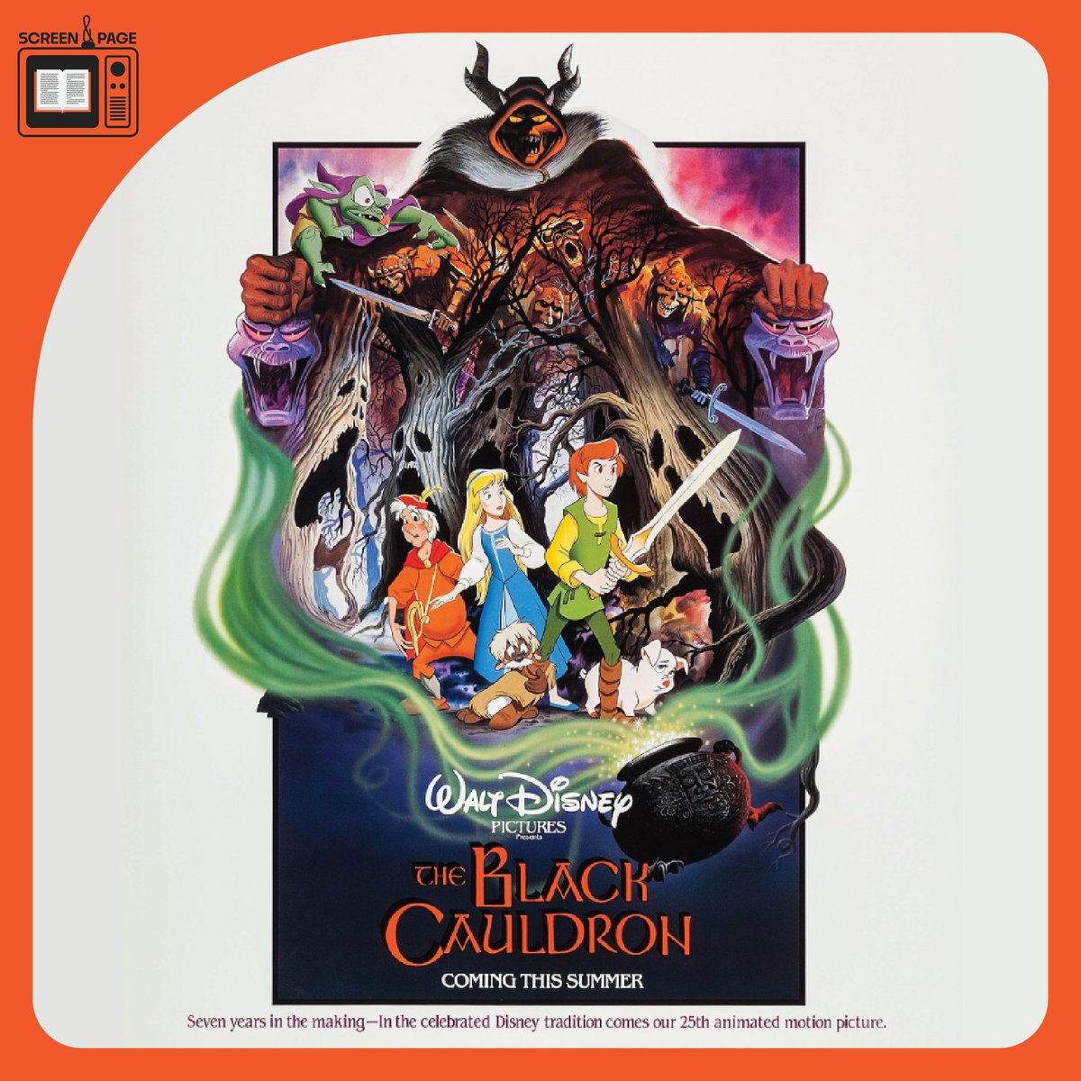 ScreenPagePod's tweet photo. This week on What Did I Miss? Taylor (@ronia422) introduced Rich (@DMFilly) to the movie he couldn't watch in 1985, the film that almost killed Disney. The Black Cauldron! #wdim #disney

Up for discussion next week is Time Bandits!

https://t.co/lfg3L9FFql https://t.co/KacDhLILOa