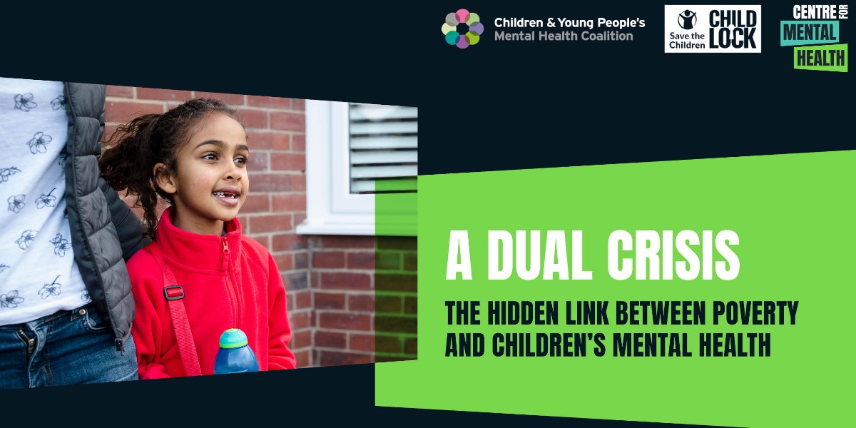 MHFA England® (@mhfaengland) on Twitter photo Living in poverty has a devastating effect on children’s and parent’s mental health.
The #ADualCrisis report from <a href="/CentreforMH/">Centre for Mental Health</a> <a href="/CYPMentalHealth/">Children & Young People's Mental Health Coalition</a> <a href="/savechildrenuk/">Save the Children UK</a> shares the actions Government must take to eradicate #ChildPoverty and boost #MentalHealth 🔗 brnw.ch/21wLtoX Living in poverty has a devastating effect on children’s and parent’s mental health.
The #ADualCrisis report from <a href="/CentreforMH/">Centre for Mental Health</a> <a href="/CYPMentalHealth/">Children & Young People's Mental Health Coalition</a> <a href="/savechildrenuk/">Save the Children UK</a> shares the actions Government must take to eradicate #ChildPoverty and boost #MentalHealth 🔗 brnw.ch/21wLtoX