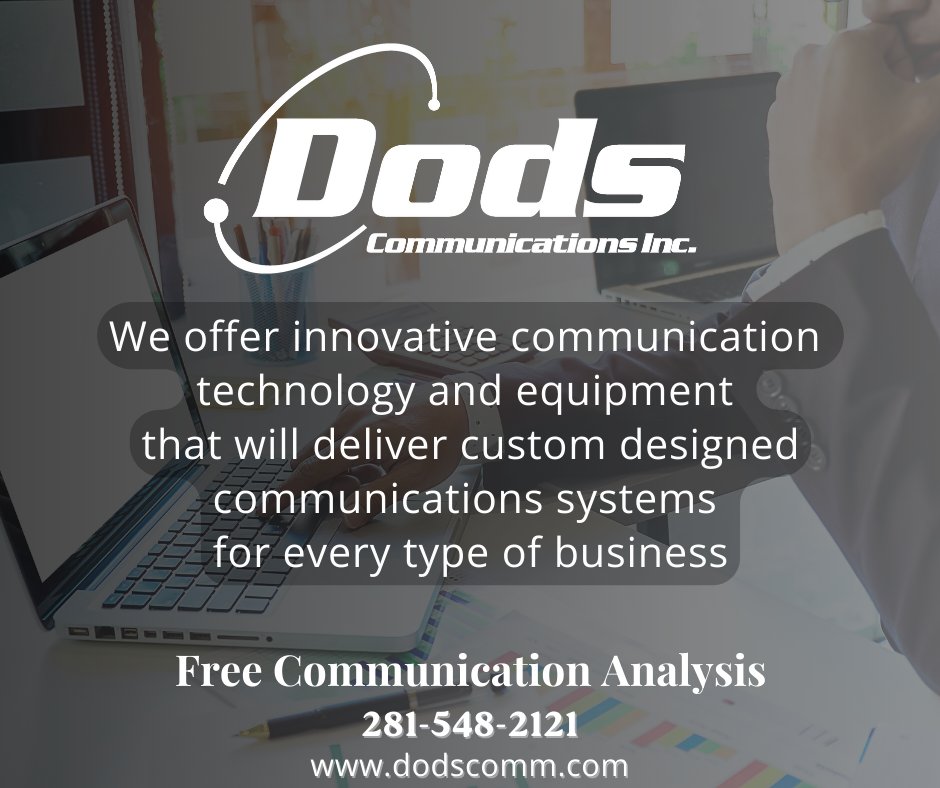 DodsComm's tweet image. Opening up a new office? Expanding or planning a move? Perhaps you're needing to add services or update your current systems? We've got you covered! Let @DodsComm be your one-stop business communications company. #BusinessSolutions 

Learn more here: dodscomm.com