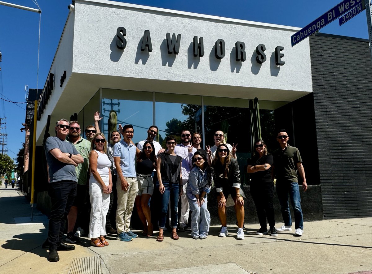 Taking a moment to appreciate partnerships! 

Last week we had the rare opportunity to host the <a href="/Walmart/">Walmart</a> team at the Sawhorse Productions office in LA. It was two stacked days of ideation, strategic planning, and fun.

When strong partnerships come together anything is possible.