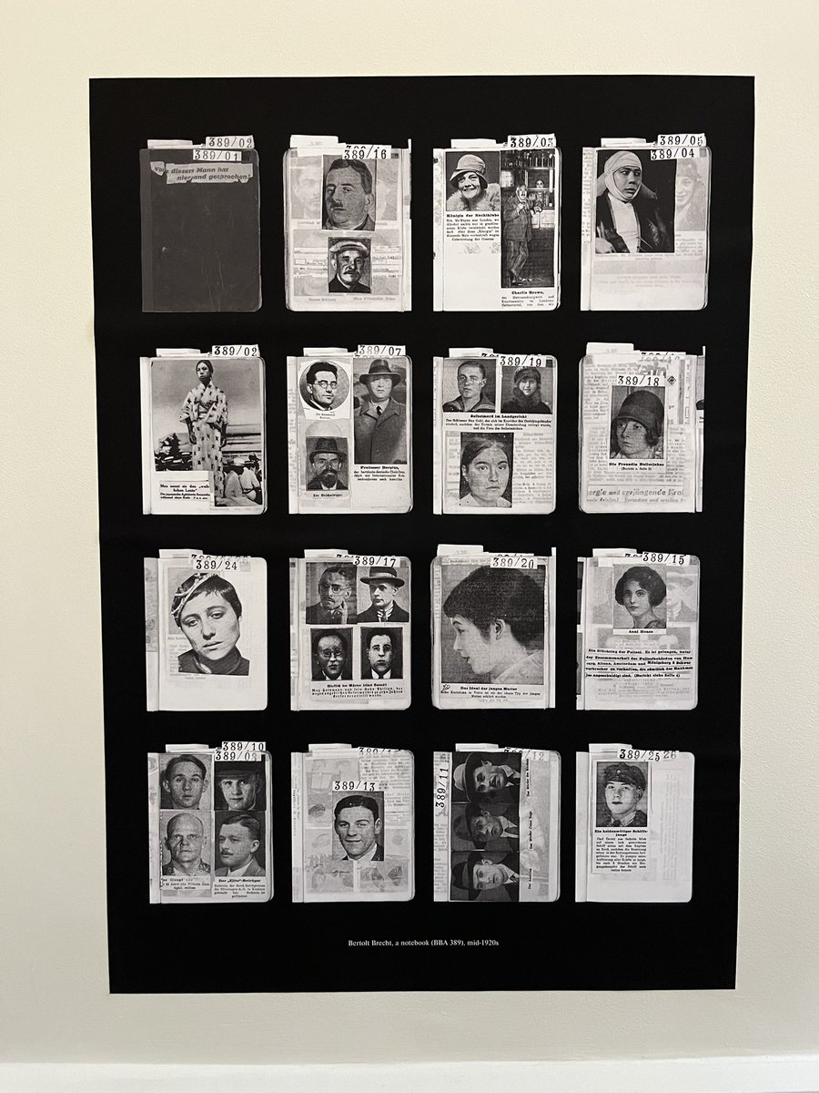 brecht’s fragments <a href="/Raven__Row/">Raven Row</a> is a fantastic exhibition of Bertolt Brecht’s visual collage work and notebooks including his anti-war photo-epigrams, notes, album of press cuttings and more … can’t recommend enough