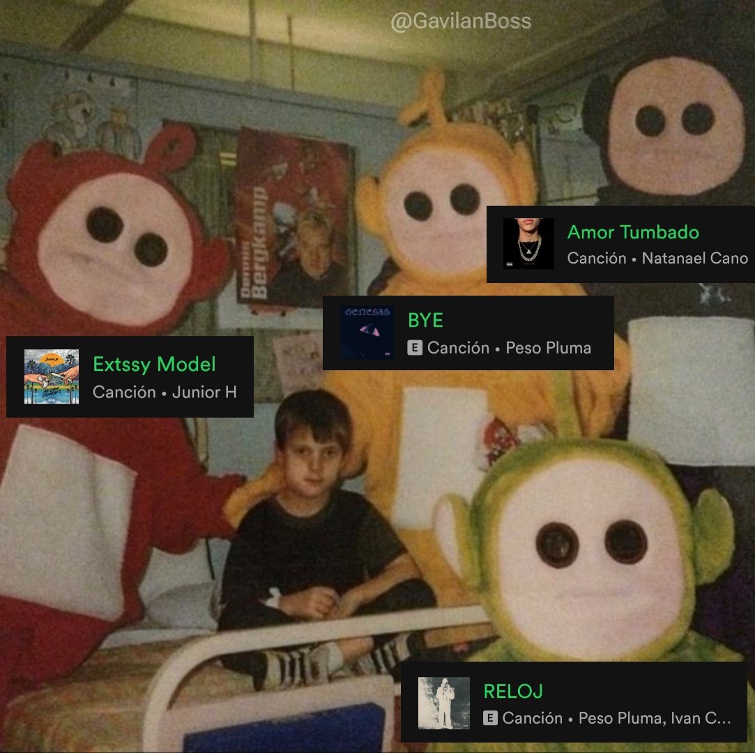 Mi spotify a las 4 de la madrugada