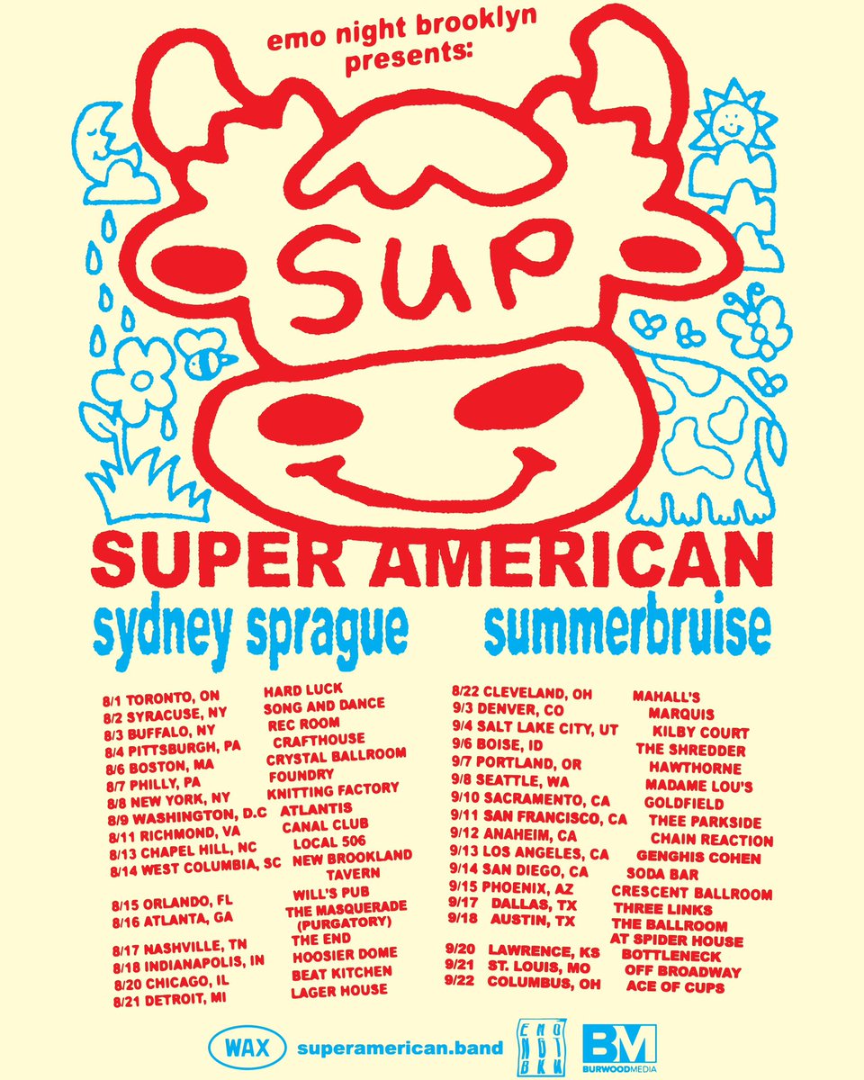 supamerican's tweet photo. 20+ SUP songs in person.  We are going to lay it on the line.

Tickets:
https://t.co/EQSCWimQj7 https://t.co/vQgxeHbas9