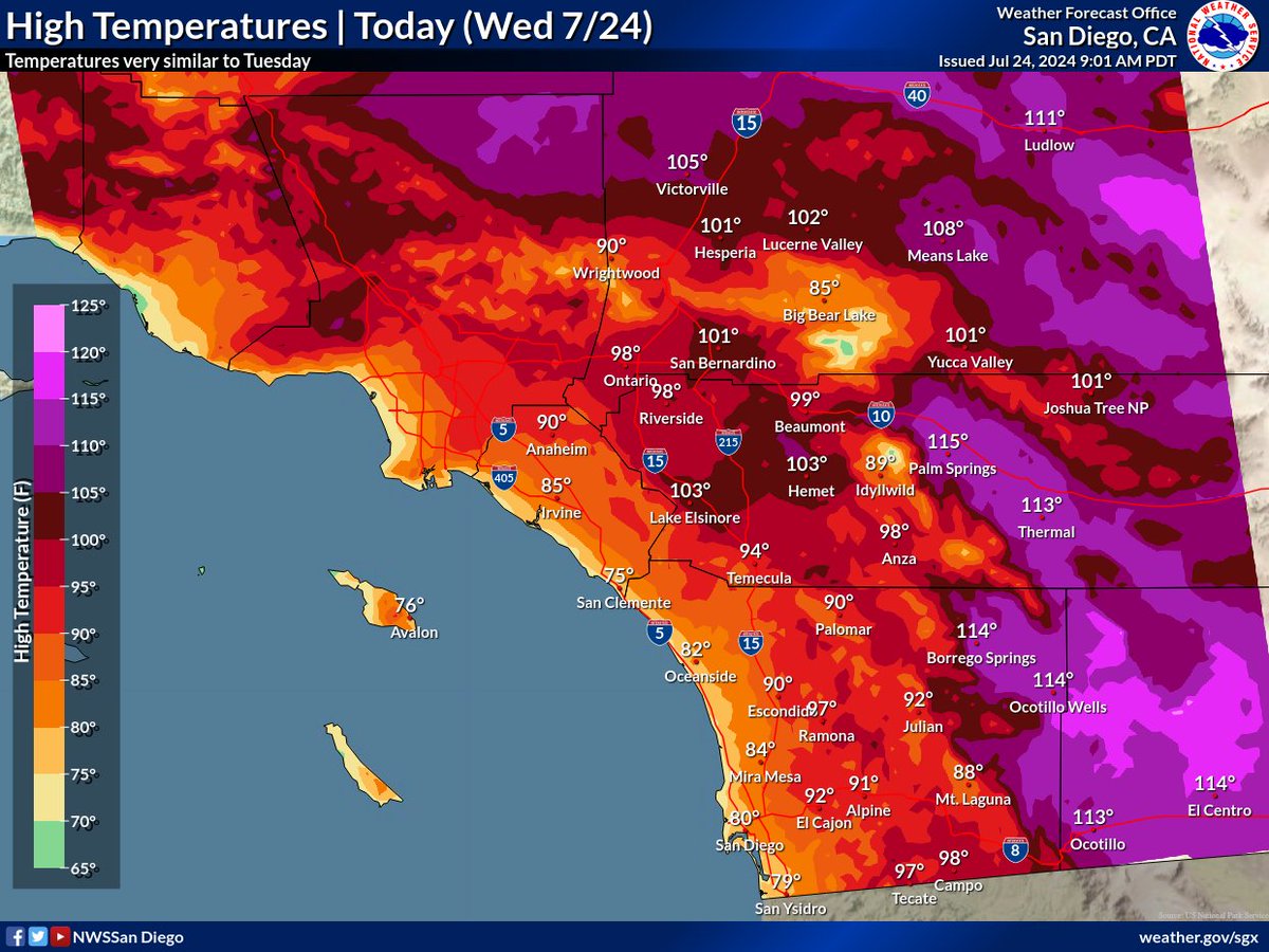 NWS San Diego tweet media