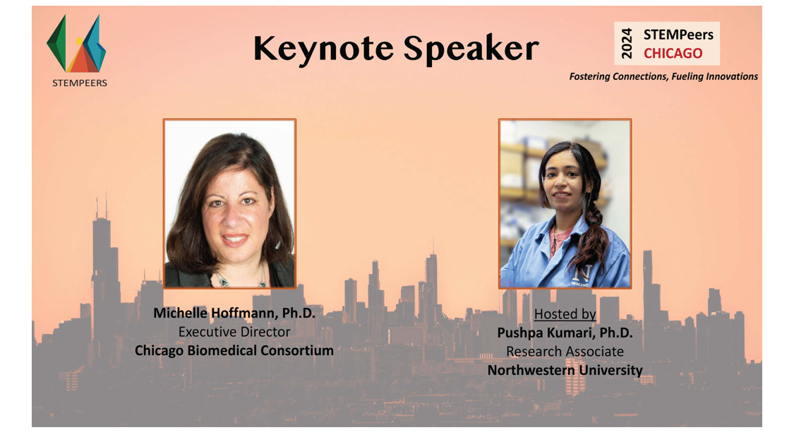 #STEMPeersChicago 2024 Keynote Speaker Announcement! <a href="/ChiBiomed/">Chicago Biomedical Consortium</a> <a href="/nationalpostdoc/">nationalpostdoc</a> <a href="/UICPostdoc/">UICPostdoc</a> <a href="/InSphero/">InSphero</a> <a href="/HollisterInc/">Hollister  Incorporated</a> 
 📅 Save the Date: 5Th Oct 2024
 📍 Location: David Rubenstein Forum, Chicago.
 #ScienceCareers #STEMConference #InnovationINSTEM #STEMExperts #CareerDevelopment