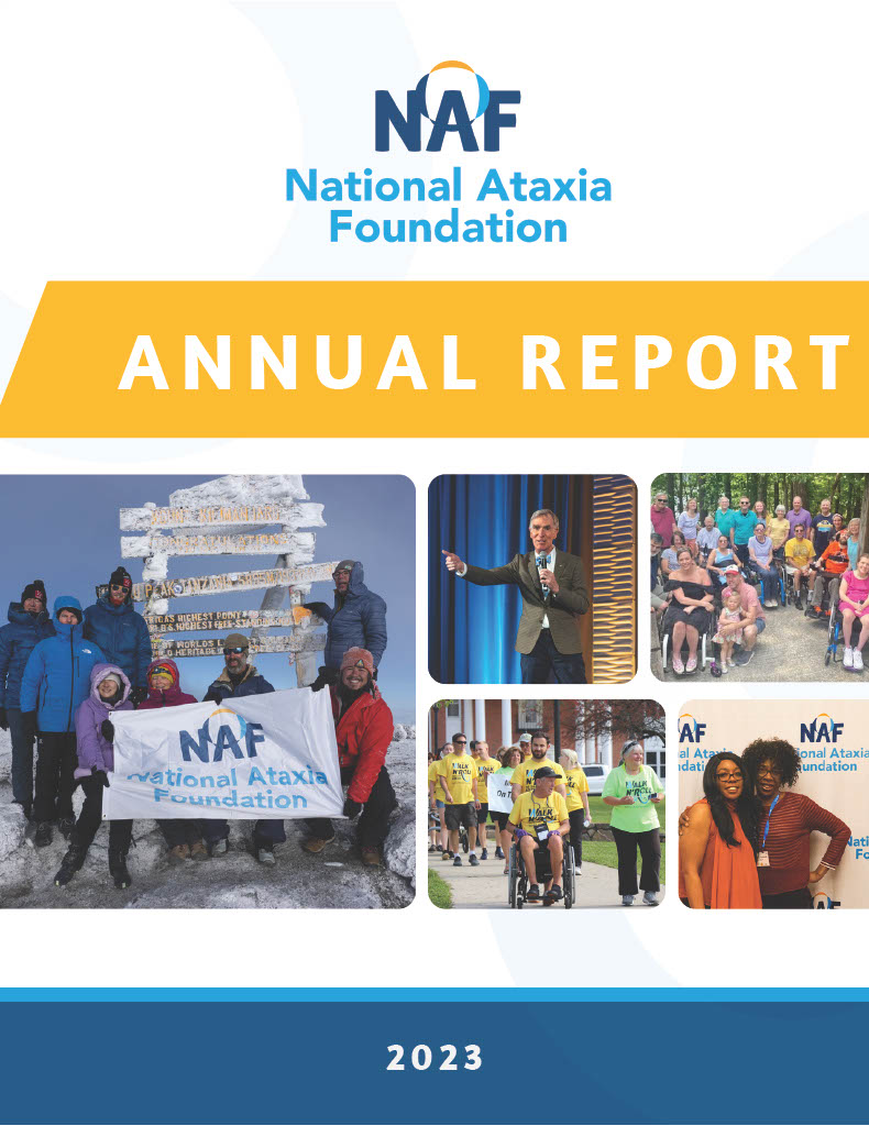 We are thrilled to share our 2023 Annual Report, showcasing a year of significant progress and accomplishments at the National Ataxia Foundation.

Read the full 2023 Annual Report here: ataxia.org/wp-content/upl…
(1/4)