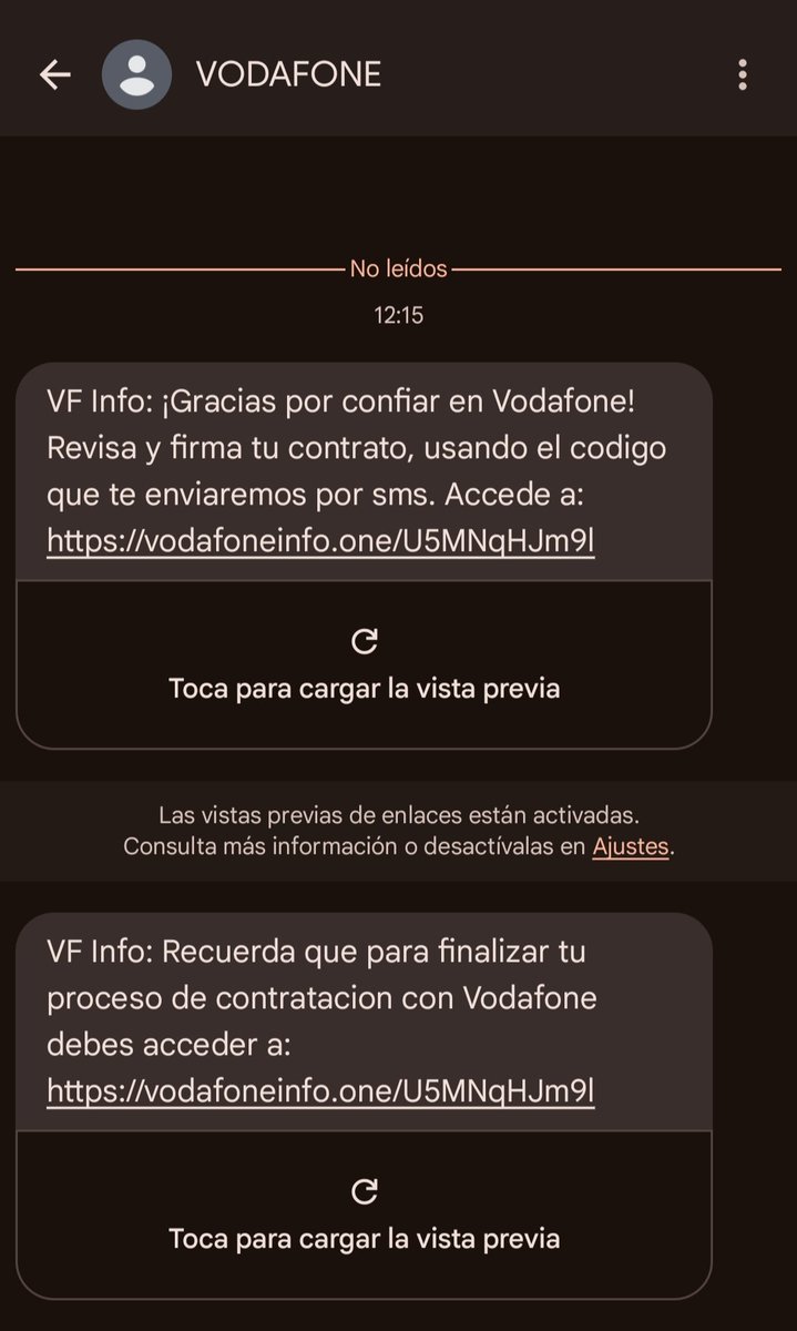 argonzalezc_'s tweet photo. @consumidores Desde tiendas físicas de @vodafone_es inician pedidos y activaciones de paquetes de forma ilegal sin el consentimiento del cliente y el servicio de atención al cliente lo justifica quizás como simple "error" del vendedor en un dígito del DNI.. Estamos tontos o que? https://t.co/Td3rkgPcAs