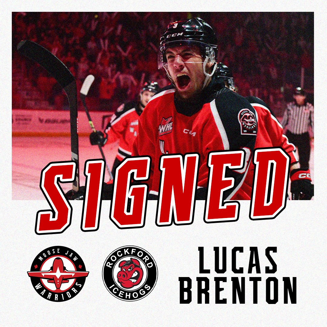 Lucas Brenton will be making the jump to pro hockey next season after signing a one-year deal with the Rockford IceHogs!

More details ⏩ chl.ca/whl-warriors/a…