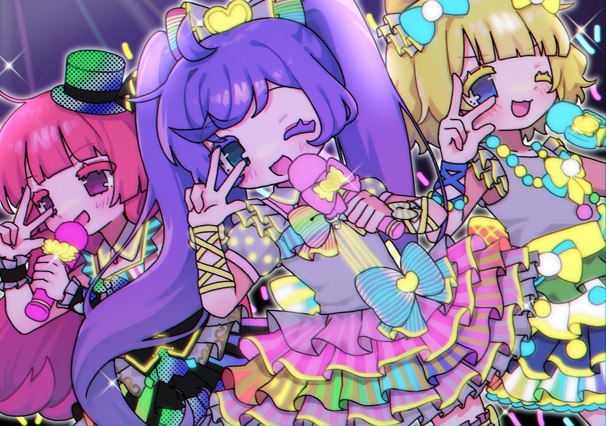 yeonchoping's tweet photo. #プリパラ10周年 
#프리파라10주년일러스트합작 
Make it으로 합작 참여했습니다>_< https://t.co/ygzYyI5bOR