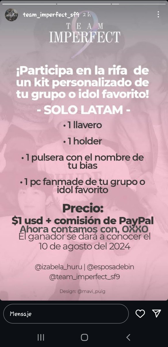 📌 Pequeño recordatorio
Todos los fandoms son bienvenidos, por más info pueden escribir vía ig : @team_imperfect_sf9 
Tampoco olviden hacer stream, las vistas se mueven muy lento,pero se mueven. Fantasy never GIVES up! 
#SF9 #에스에프나인 <a href="/SF9official/">SF9official</a>