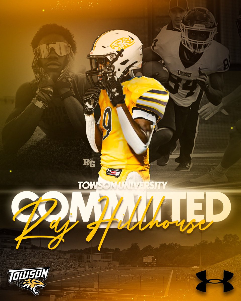 rajmadeitout's tweet image. Like to say after this long process and journey that I’m a 100% committed to Towson University excited to get work this camp! @Towson_FB @CoachDJSteward @HVCCFootball @DmvSportsLive6 @CoachDonJones @RosenbergerVis3