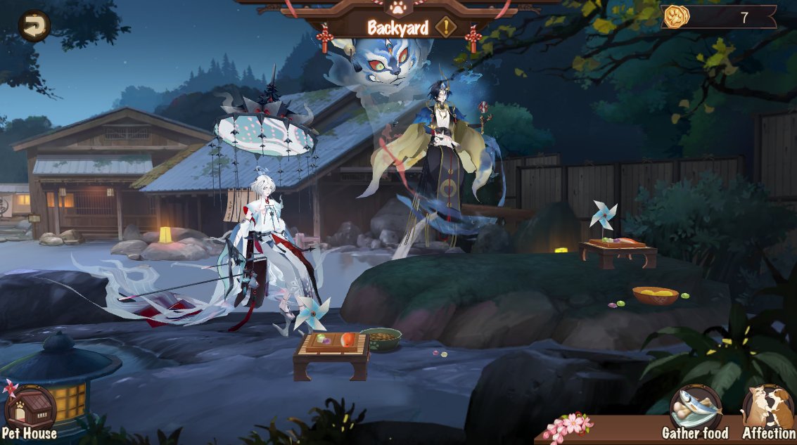 chimpurin's tweet photo. Took me 300 summons lmao, but he's home (and he came home after Jinkougyou) 😆 now time to save for Magatsugami 
#Nekogawa #Onmyoji https://t.co/FMwzq7Ywlr