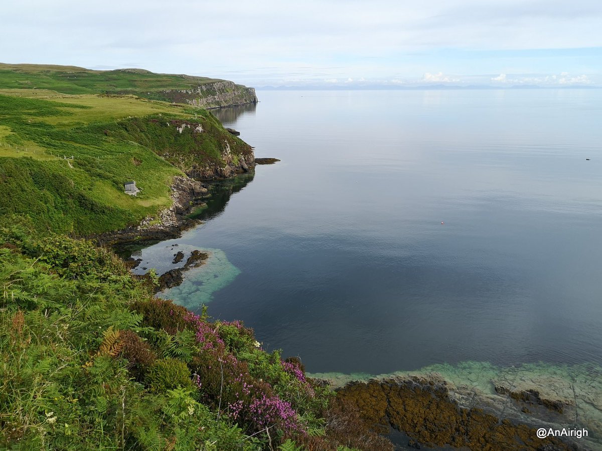 Skye coastal cliffs #summer #Scotland #Hebrides