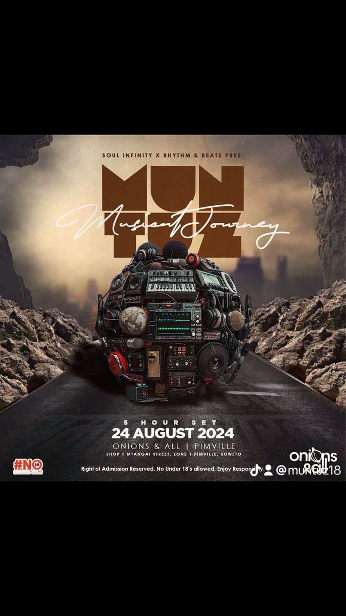 muntuzadj's tweet image. Decades of riding the rhythm, crafting beats that resonate deep. This musical journey has been a dance of passion and connection, uniting souls on the dance floor. 🎶✨ #RhythmMasters #DJLegacy&quot;
Pleaae save the date and join me as we celebrate this milestone.
.