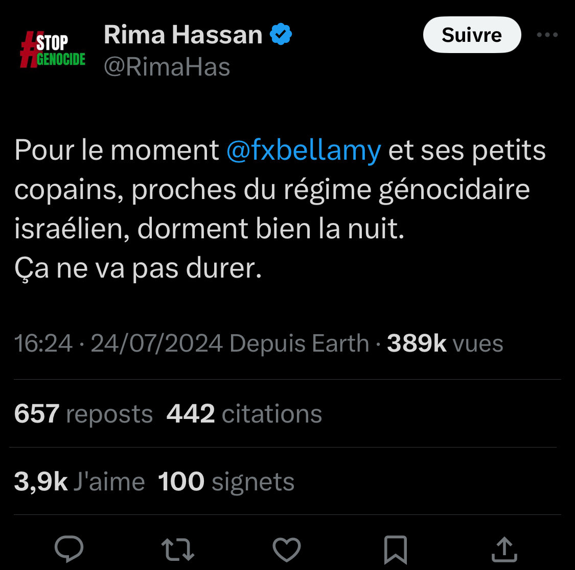 😵‍💫In-croy-able! Cette personne est députée européenne, sous les couleurs d’un parti qui prétend gouverner… et qui continue de la soutenir, tandis que le PS-PCF-EELV ne disent RIEN. Et ces gens prétendent faire un cordon sanitaire autour du RN.
Leur abjection est sans limite. 🤮