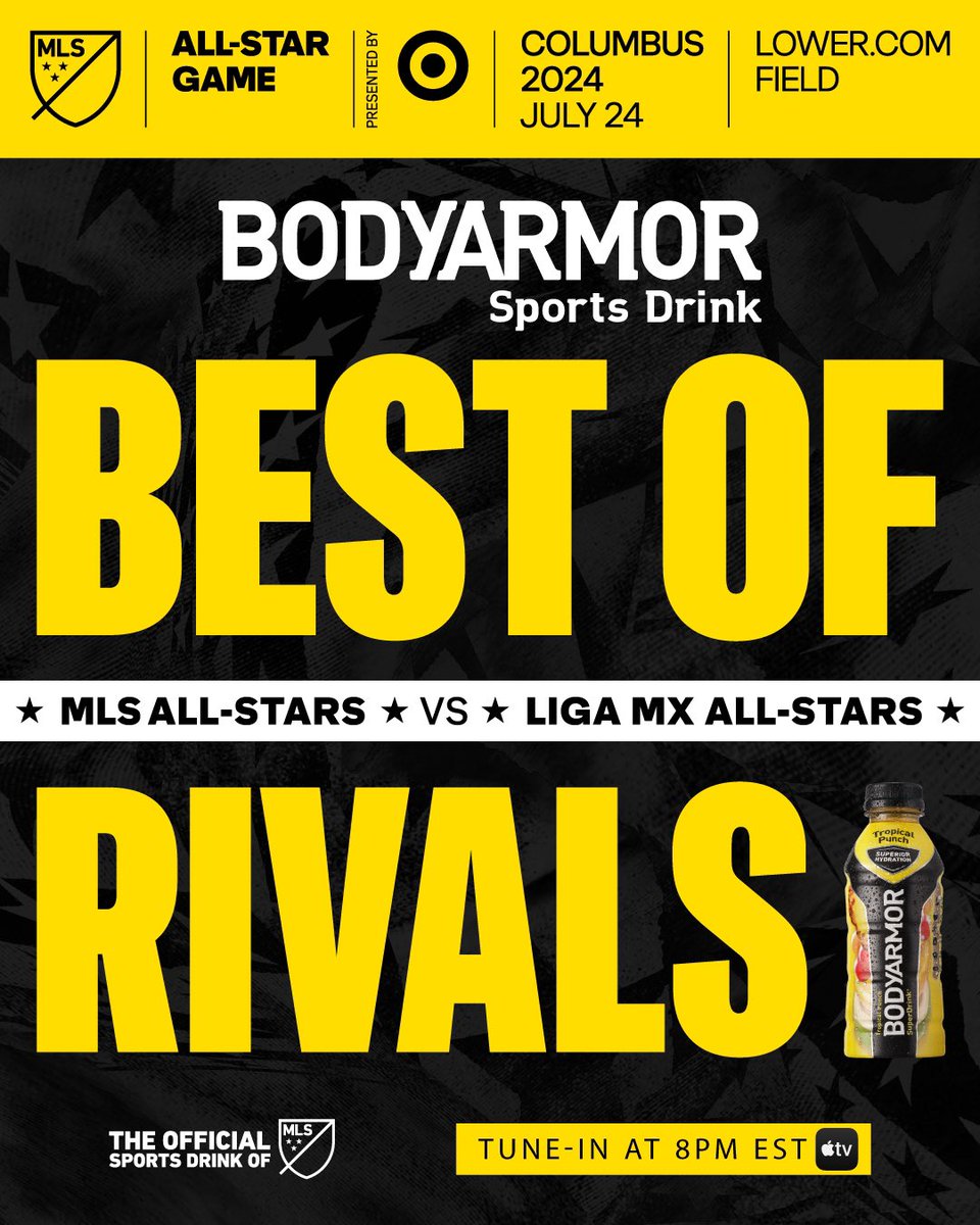 Tune In Tonight 📺⚽ The <a href="/MLS/">Major League Soccer</a> All-Star Game is LIVE at 8PM EST