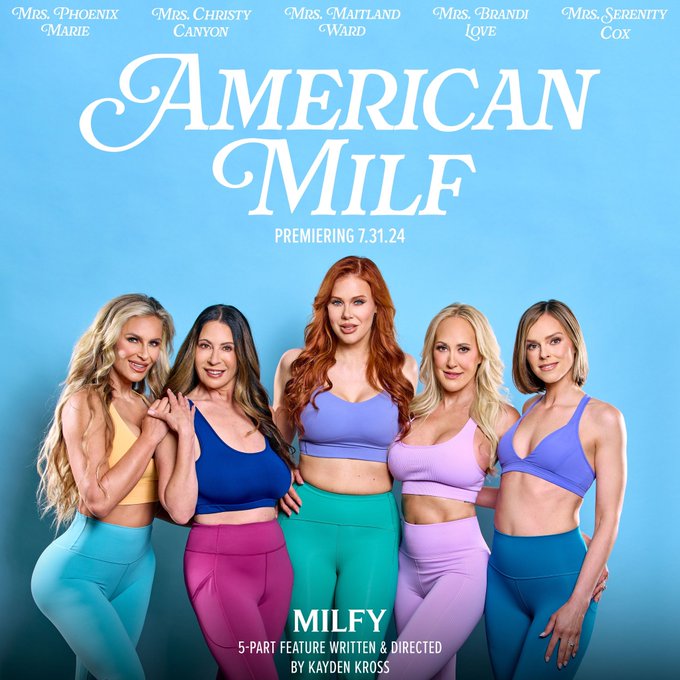 So excited for you all to see this ❤️  @shesmilfy&rsquo;s 5-part series &ldquo;American MILF&rdquo; starting July 31.   It<a class="tags" href="/tag/shesmilfy">@shesmilfy</a>