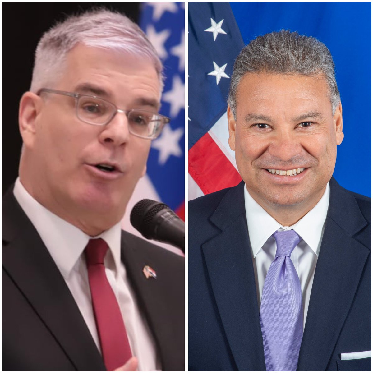 1)El embajador estadounidense🇺🇸en Paraguay🇵🇾, el progre🏳️‍🌈🏳️‍⚧️y GLOBALISTA Marc Ostfield, será recordado por mucho tiempo, en la historia paraguaya🇵🇾, como uno de los peores embajadores, que USA🇺🇸haya enviado a Paraguay🇵🇾

1.1)Conste que ya hubieron malos, pero este les superó a