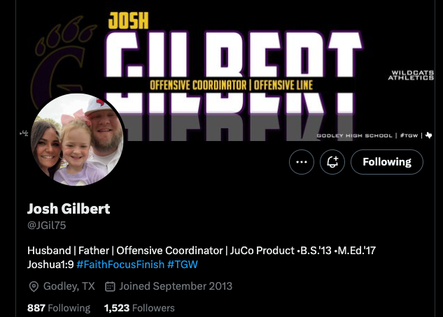 LFerrisDesigns's tweet image. S/O to @JGil75 for letting us create a FREE #leslieferrisdesigns Banner! Looks great! Good luck this year! #leslieferrisdesigns #Wedoitall #THSCA #CoachingSchool #TXHSFB #SportsGraphics