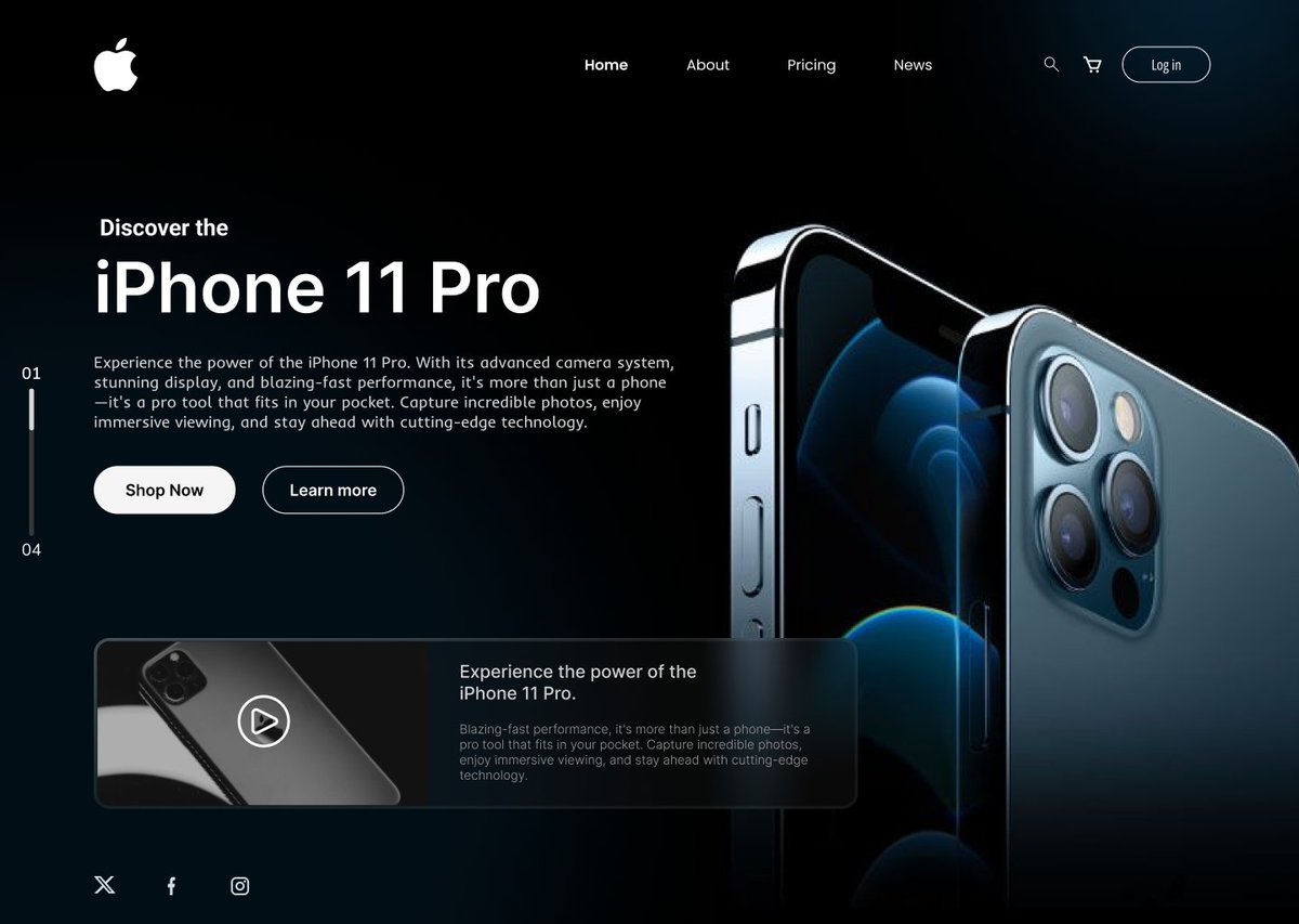 laibacreatives's tweet image. Made this Exclusive Website Design using Figma 📱

How is it?