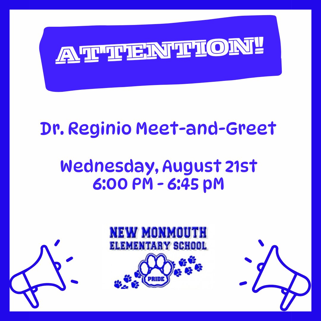 I look forward to meeting the New Monmouth community! <a href="/soccer26mom/">Dr. Jessica Alfone</a>