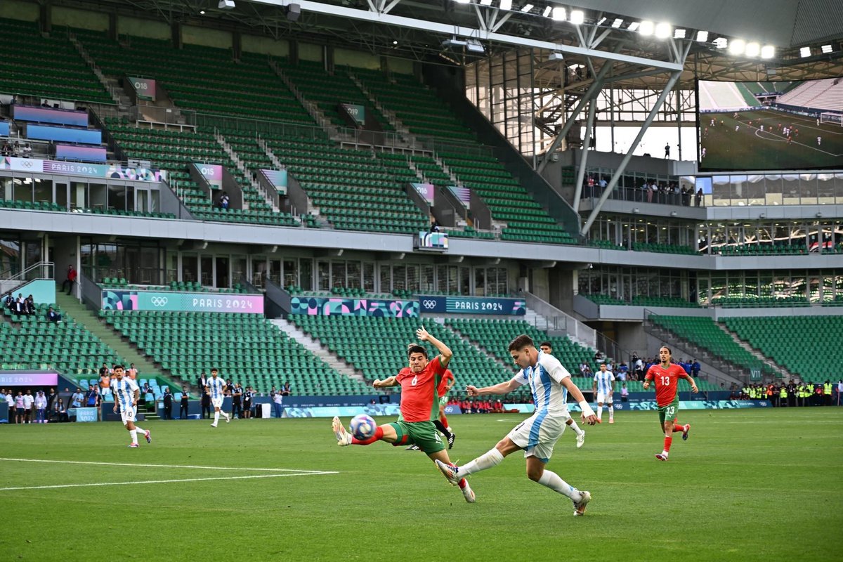 ¡Final del partido! 🕙

Con polémica al final del partido, Marruecos 🇲🇦 venció 2 a 1 a Argentina 🇦🇷 en su debut en los Juegos Olímpicos 🏅