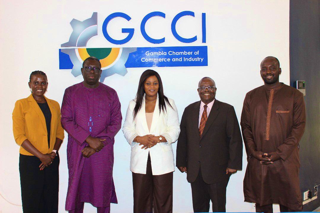 Private sector is the engine for development, driving job creation, competition, &amp; productivity for #SustainableDevelopment. 
As <a href="/IFCAfrica/">IFC Africa</a>'s RR in #Gambia, I met with <a href="/GamChamber/">GCCI</a> President <a href="/emjobe/">Edrissa Mass Jobe</a> &amp; <a href="/CeoGcci/">Sarata Conateh</a> to explore opportunities for boosting private sector engagement.