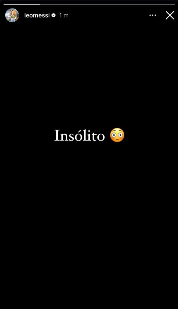 FlyZRrr's tweet image. La Story de Messi, après le match Argentine vs Maroc #ARGMAR #Maroc #Argentina #JeuxOlympiques2024