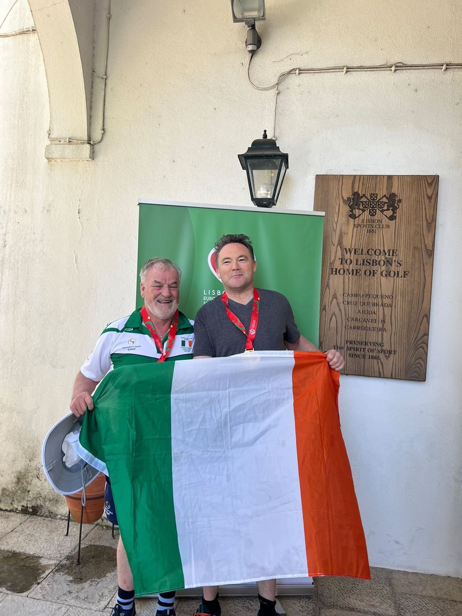 amateur_info's tweet photo. 🥇🥇🥈 for Ireland at European transplant games 

A strong showing by the Irish in Lisbon for the European transplant games with Hugh Nolan and Pat O Sullivan winning the gold medal in the gross teams event

James Nolan and Mick Dwyer won gold in the Net teams event,  And Michael Kiely and Robbie Merrigan won Silver in the Net teams

Congrats all 👏👏👏👏