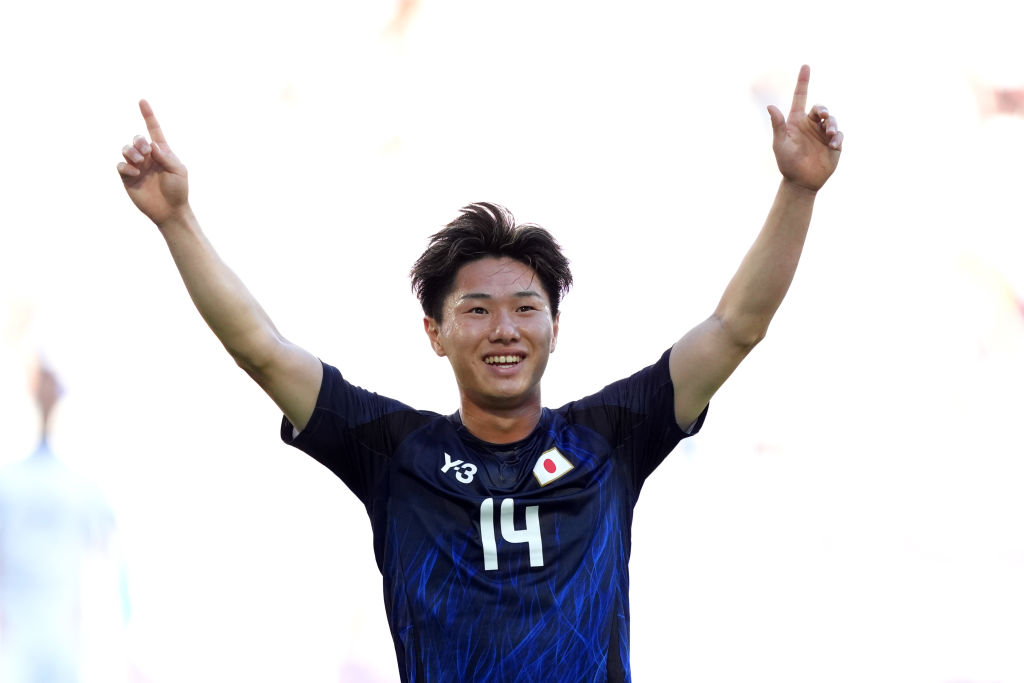 Qoly_Live's tweet photo. #日本代表、五輪で最初にゴールを決めた選手たち🙌

1996🇺🇸 伊東輝悦
2000🇦🇺 高原直泰
2004🇬🇷 小野伸二
2008🇨🇳 豊田陽平
2012🇬🇧 大津祐樹
2016🇧🇷 興梠慎三
2020🇯🇵 久保建英
2024🇫🇷 三戸舜介 new! https://t.co/u6mfsAh7gc