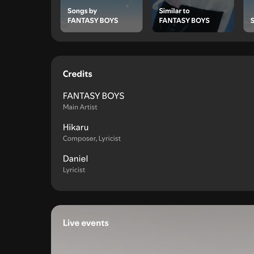 Check out “Feelings” by Fantasy Boys! 

One of the Lyricist is Daniel! Let us support our boy! 

open.spotify.com/track/6I5LKTMY…