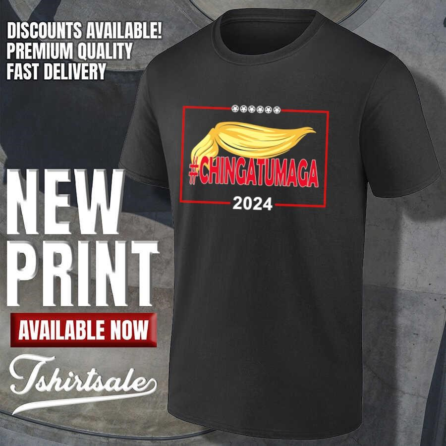 tshirtsaleol's tweet image. Capture your bold stance with Chingatumaga 2024 Chinga Tu Maga gear. Embrace quality that speaks volumes. Wear your statement.

🔗bit.ly/4dgsLBu

#Chingatumaga2024 #TrumpHaters #QualityApparel #WearYourVoice