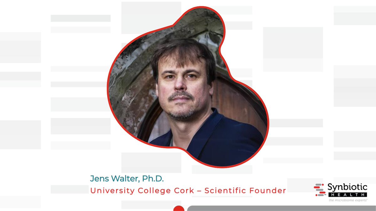 Synbiotic Health (@synbiotichealth) on Twitter photo Meet our scientific co-founder, Jens Walter PhD. <a href="/JensWalter15/">Jens Walter</a> Dr. Walter is an expert on gut microbiota, is a global leader in developing ecological strategies for modulating the gut microbiome and in translating this research into therapeutic and nutritional strategies. Meet our scientific co-founder, Jens Walter PhD. <a href="/JensWalter15/">Jens Walter</a> Dr. Walter is an expert on gut microbiota, is a global leader in developing ecological strategies for modulating the gut microbiome and in translating this research into therapeutic and nutritional strategies.