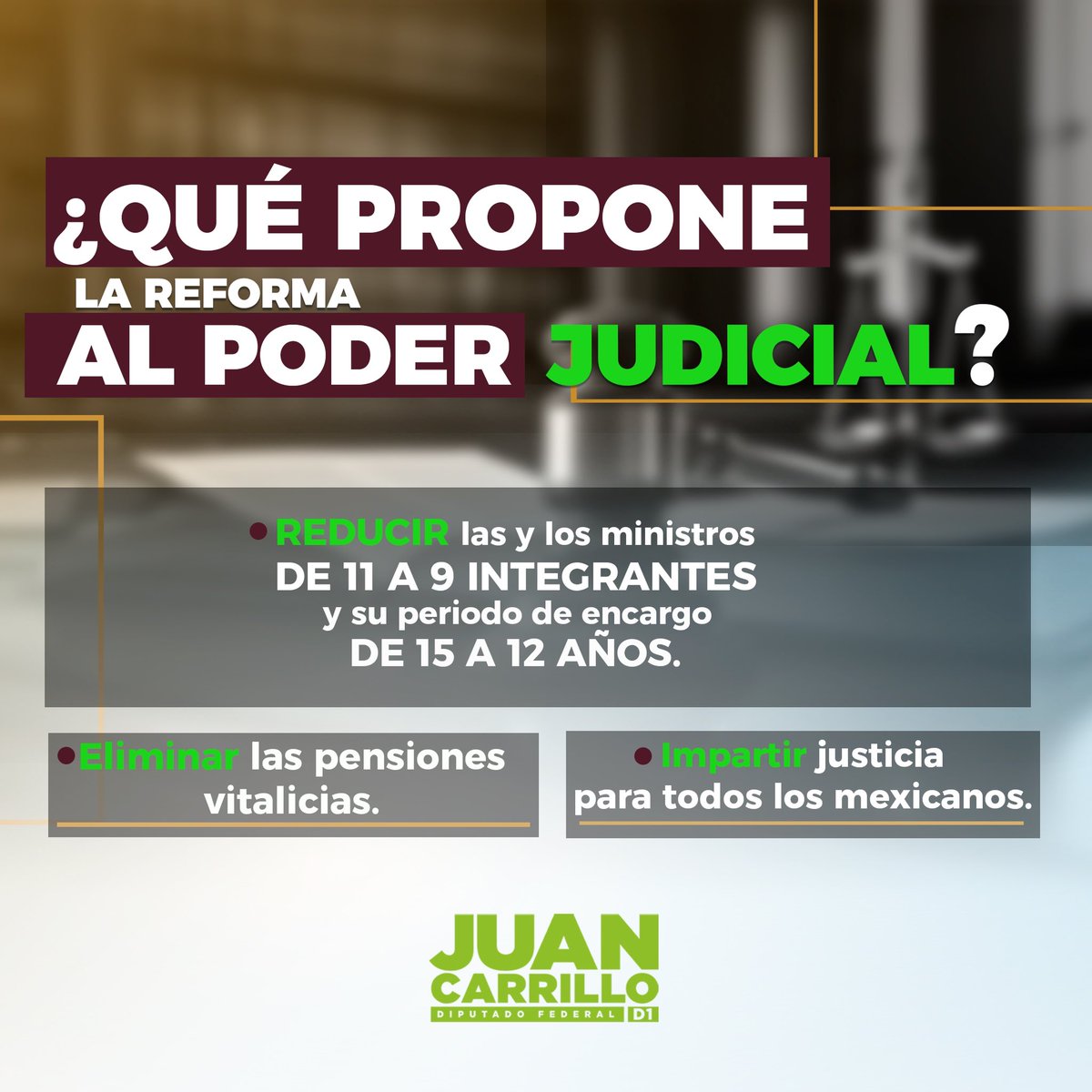 juancarrillo58's tweet image. Queremos un Poder Judicial más eficiente y justo para todas y todos los mexicanos. 

#SiALaReformaAlPoderJudicial