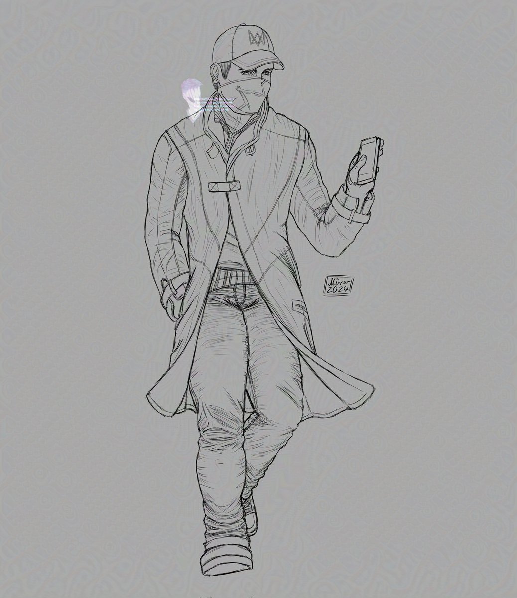 Mirror_Creator's tweet photo. Watch Dogs Antihero #AidenPearce ๐งก๐ฆ Happy 10th Anniversary ๐งก #WatchDogs #WatchDogsfanart #Drawing #Sketches https://t.co/cRSIZxuAXI