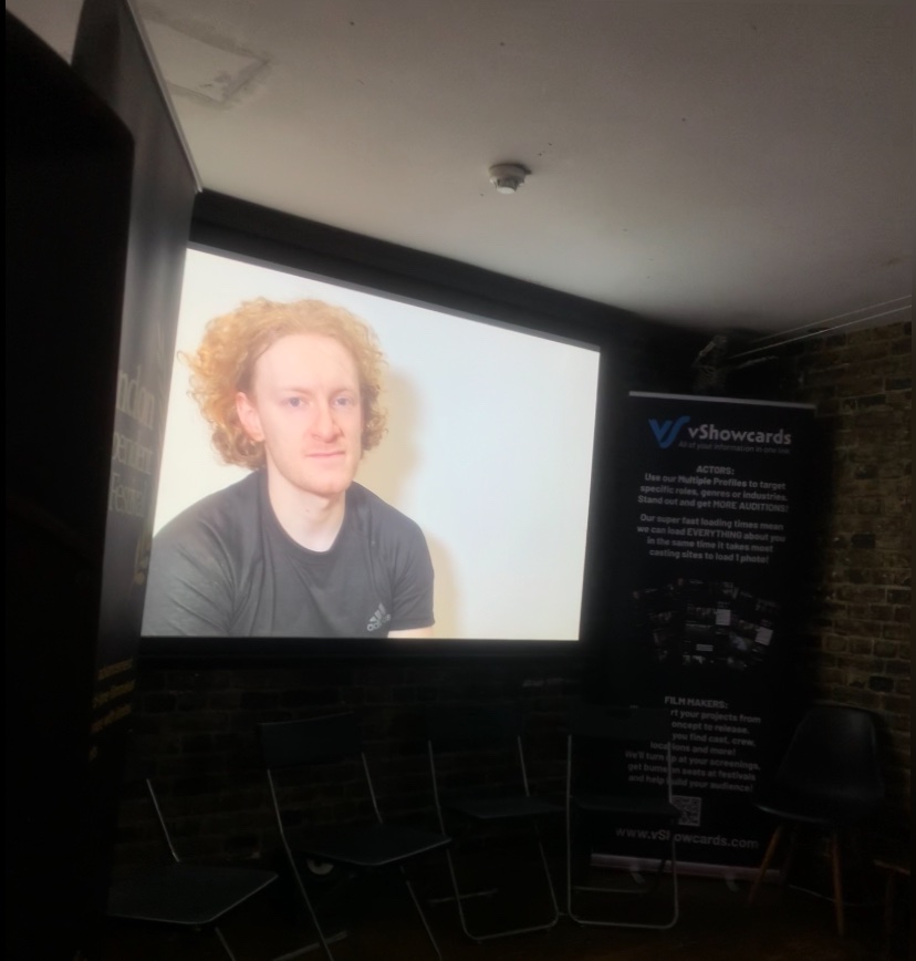 DissimulationSF's tweet photo. Had a great time at Genesis cinema last night, where we spoke about our casting for Dissimulation with a focus on our lead, Elliot Cables audition video.

#moviemaking #director #producer #writer #dissimulation #colourgrade #filmproduction #anewworld #filmmakersworld https://t.co/0e9XrOpg72