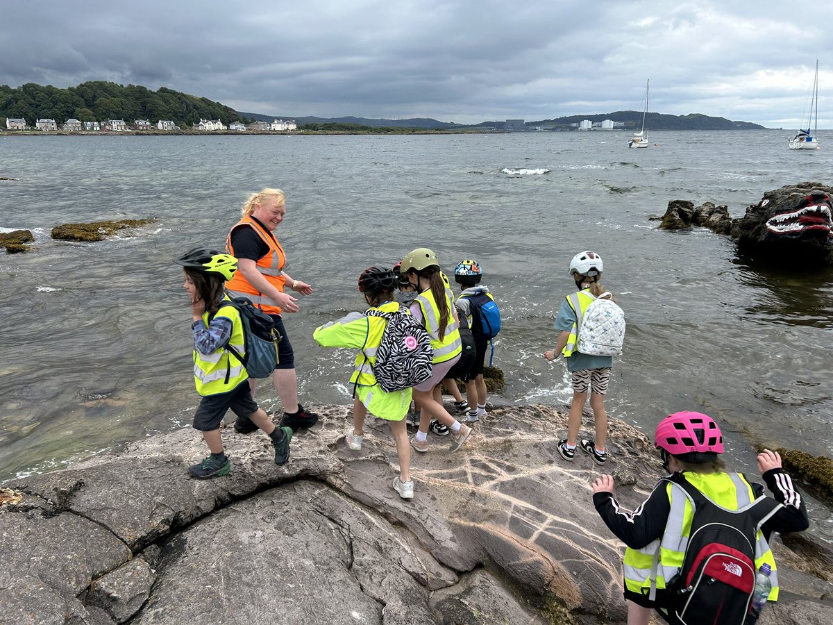 drum_cycle's tweet image. A brilliant special day with our summer kids club, we went down to Largs for the ferry over to Cumbrae. We cycled round the island, and had lots of fun and laughs 🥰 thanks to @Glasgow_Sport #summeroffun