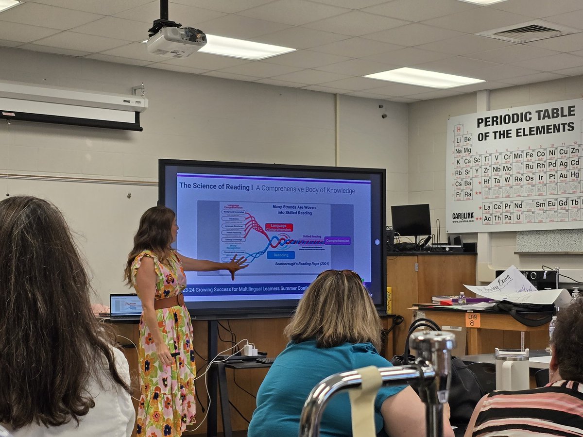 Dr. Catherine A. Stickney (@castickney) on Twitter photo <a href="/karenwood1/">Karen Wood</a>, we're working to incorporate the Science of Reading research and literacy strategies to advance language learning for our ML students! <a href="/NCDPI_OEL/">NCDPI Office of Early Learning</a> <a href="/NCDPI_MLs/">NCDPI MLs</a> <a href="/karenwood1/">Karen Wood</a>, we're working to incorporate the Science of Reading research and literacy strategies to advance language learning for our ML students! <a href="/NCDPI_OEL/">NCDPI Office of Early Learning</a> <a href="/NCDPI_MLs/">NCDPI MLs</a>