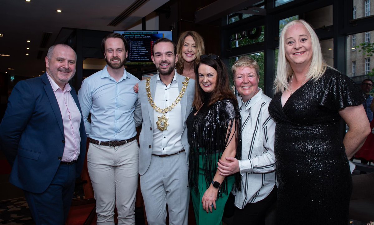 Nice to have the opportunity to meet the first openly Lord Mayor of Belfast <a href="/belfastpride/">Belfast Pride</a> Awards last weekend. I am very privileged as a Board Member with <a href="/TRPNI/">The Rainbow Project</a> 🏳️‍🌈🏳️‍⚧️