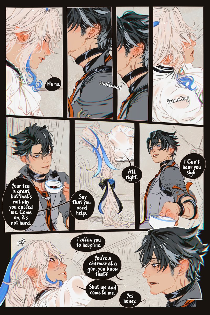 lemonowl1's tweet photo. #Wriolette Comic pages 1-6 https://t.co/EpjuousN8a