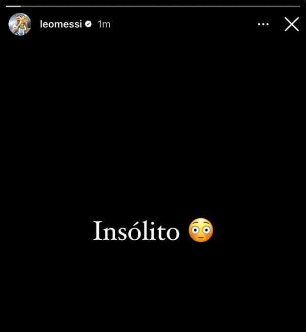 La reacción de Messi por el gol anulado a Argentina por un claro fuera de juego.

¿Por qué no reaccionó igual cuando salió el caso Negreira?

¿Por qué no reaccionó igual en los penaltis de Qatar?

¿Por qué no reaccionó igual en el escándalo de Stamford Bridge?

CORRUPTO.