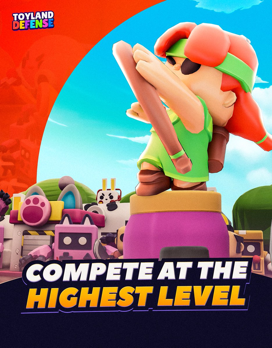 Whether you're a seasoned pro or a newcomer to the world of esports, #ToylandDefense is bringing a unique opportunity to be a part of something special for all ⚔️ 

The journey offering a dynamic and player-first esports ecosystem amplifying traditional gaming experiences with