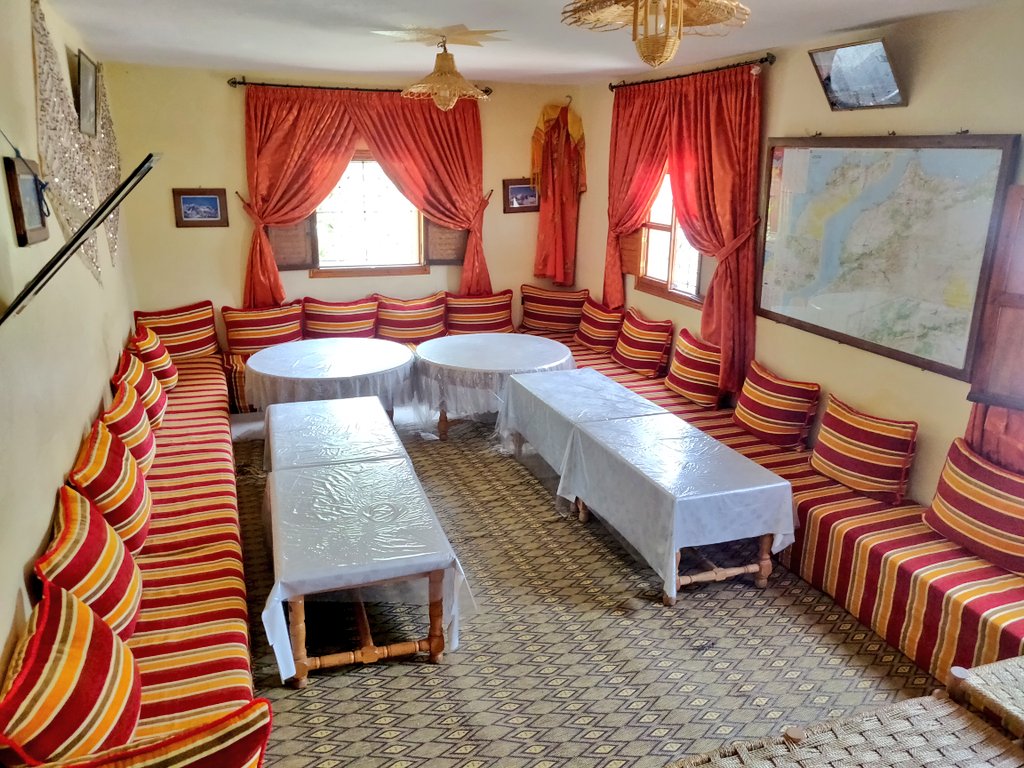 This morning we left Toubkal basecamp at 3,200m and hiked down to the village of Aroumd located at 1,900m altitude near Imlil ⛰️ It took us about 3h30 to cover a total of 10.8km as we descended into the valley 👣  <a href="/RGS_News/">RGS News</a> <a href="/TAExpeditions/">True Adventure</a> #RGSExpedition2024