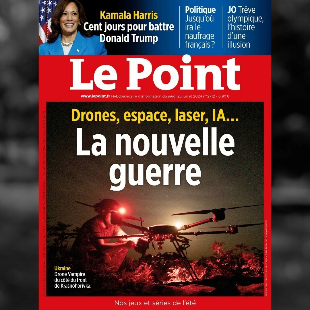 📍 À la une cette semaine :
☞ Drones, espace, IA... La tech a révolutionné la guerre
☞ Kamala Harris : 100 jours pour battre #Trump
☞ Politique : jusqu'où ira le naufrage français ?
 
🗞️ En kiosque &amp; en numérique bit.ly/3WDziRT