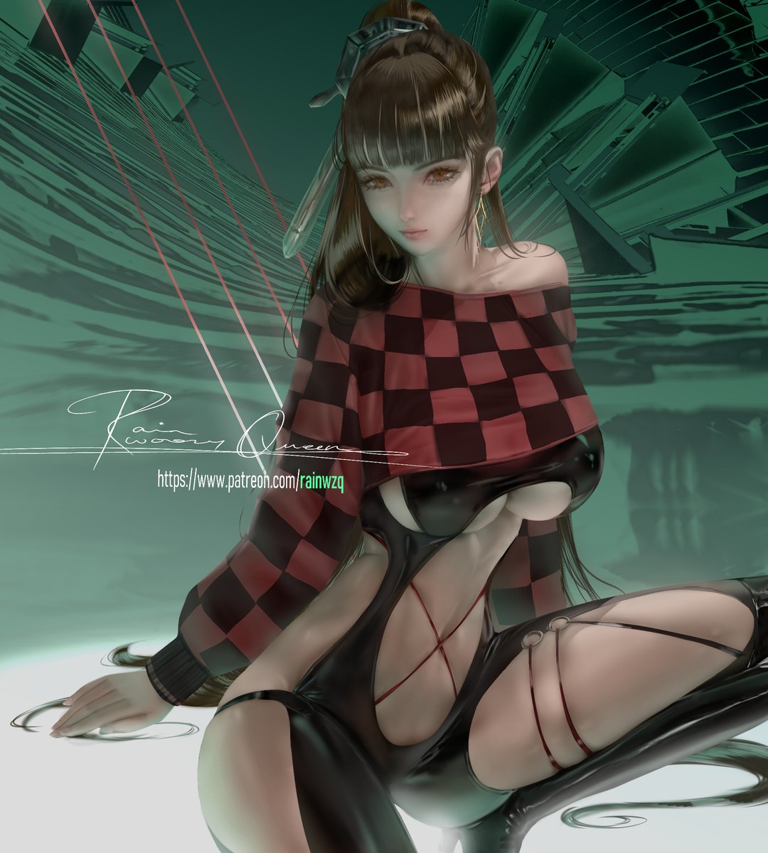 EVE[Stellar Blade] Fanart❤️haven't played the game yet but heard a lot of good reviews🥰#stellar_blade #eve #game #videogames #patreon #pixiv #fanbox #artstation #gumroad #rainwzq