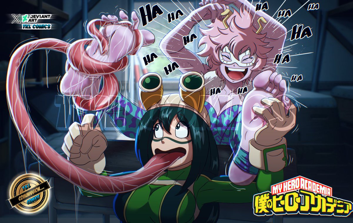 Mina and Asui (CommissioN)...