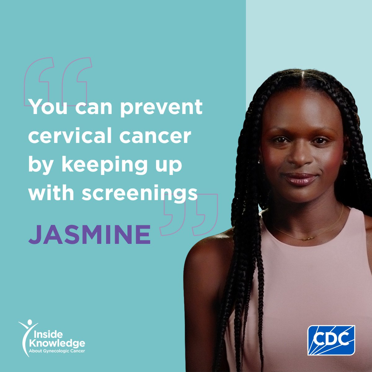 CDCgov's tweet image. 60% of #CervicalCancers occur among those who have never been screened or have not been screened as recommended.

Get started or get back on track with regular screenings today. bit.ly/3XGxub8
#Cancer #InsideKnowledge